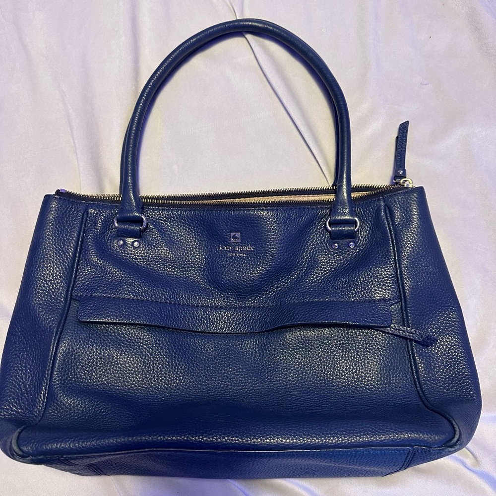 Kate Spade Large Blue Tote